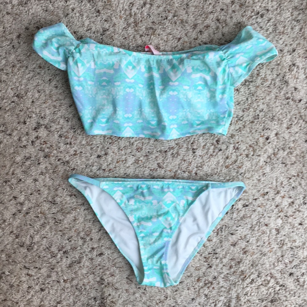 NWOT Victoria’s Secret Aqua Reef Bikini Set